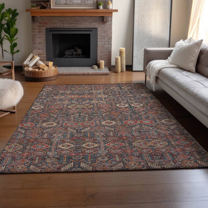 Premium Washable Super Soft Boho Global Mayfield Rug