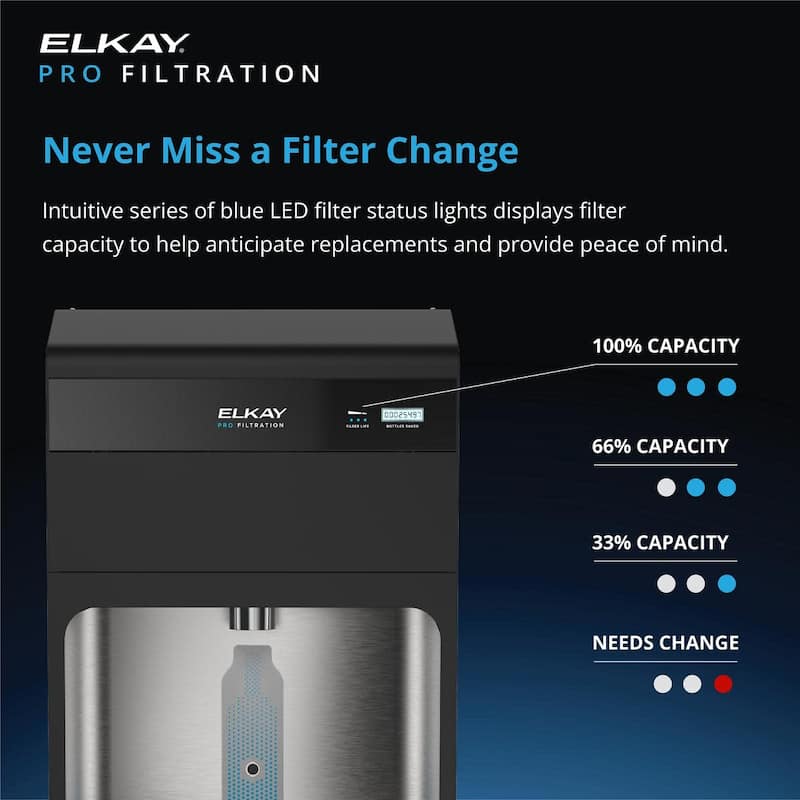 Elkay LZSTL8WSBPRO-FSR5 Elkay Pro Filtration Bottle Filling Station