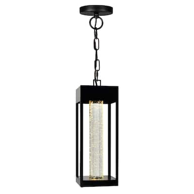 Rochester LED Integrated Black Outdoor Ceiling Light