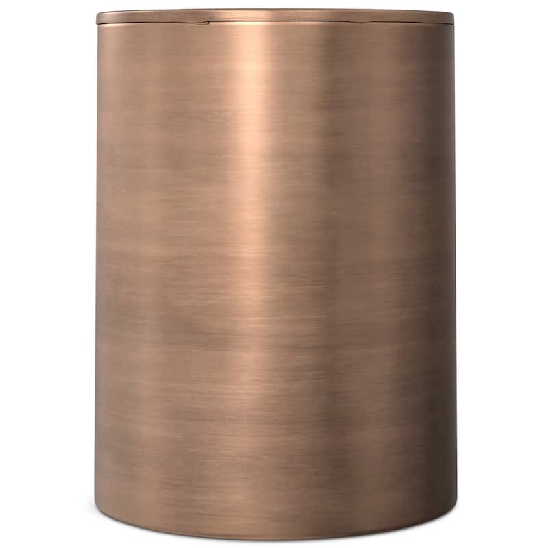 WYNDENHALL Ledger 16 inch Wide Industrial Metal Side Table & Fully Assembled