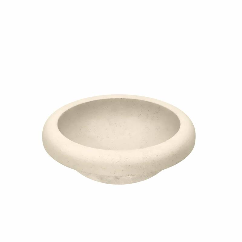 Cuyama NativeStone and Concrete Drop-in Bathroom Sink - 21" x 15" x 5"