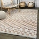 preview thumbnail 3 of 11, Mendieta Checkered Shag Area Rug