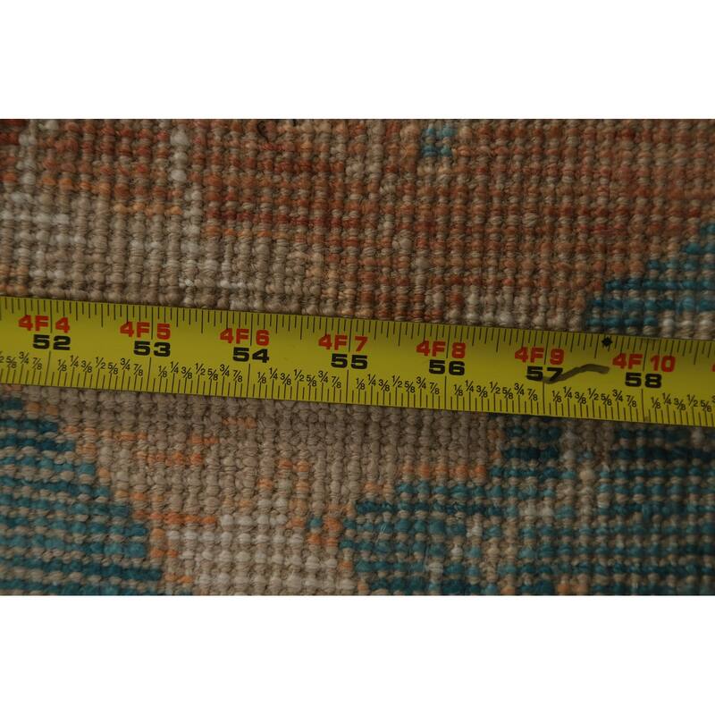 Animal Pictorial Art Deco Oriental Rug Wool Hand-knotted Foyer Carpet - 2'1" x 4'0"