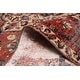 preview thumbnail 4 of 7, ECARPETGALLERY Hand-knotted Antalya Vintage Red Wool Rug - 7'1 x 9'10
