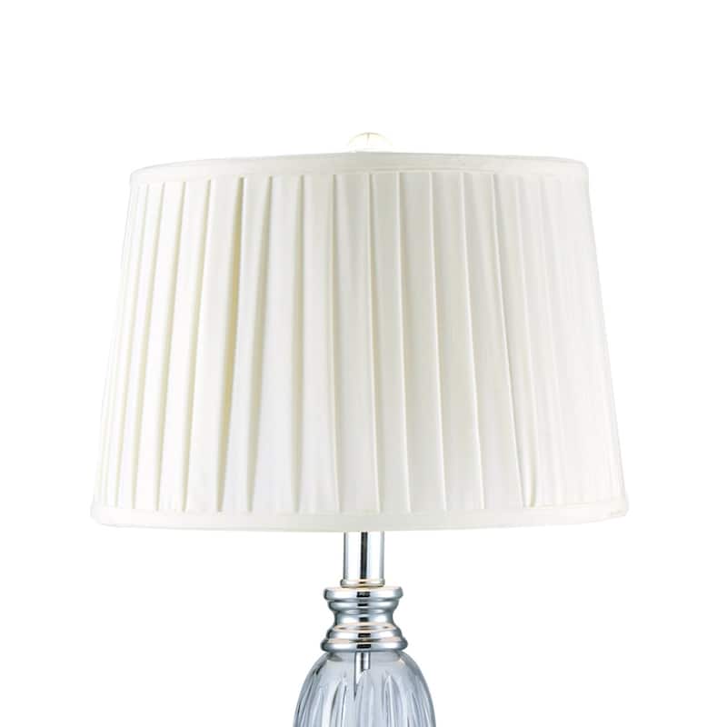 Vella 24 percent Lead Crystal Table Lamp