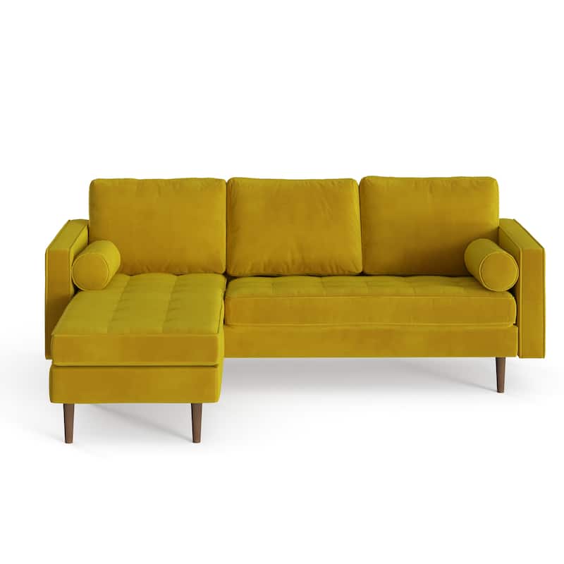 Bloomfield Performance Velvet Reversible Sectional