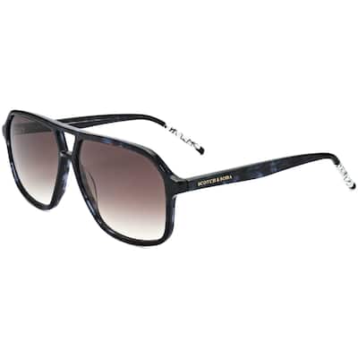 Scotch & Soda Men's 57mm Burgundy Sunglasses SS4007-042-57