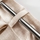 preview thumbnail 22 of 58, DriftAway Pinch Pleat Linen Textured Semi Sheer Solid Curtains Back Tabs