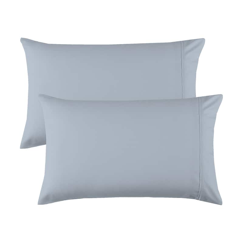 Color Sense 100% Cotton Ultra-Soft & Silky Pillowcase Set