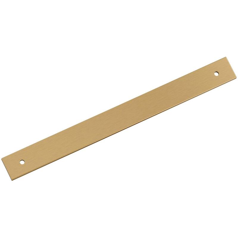 Amerock BP37766 Ladera 10-3/16" Backplate for 8-13/16" Center to - Champagne Bronze
