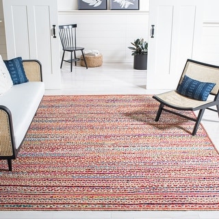 SAFAVIEH Handmade Cape Cod Dagmar Coastal Jute Rug