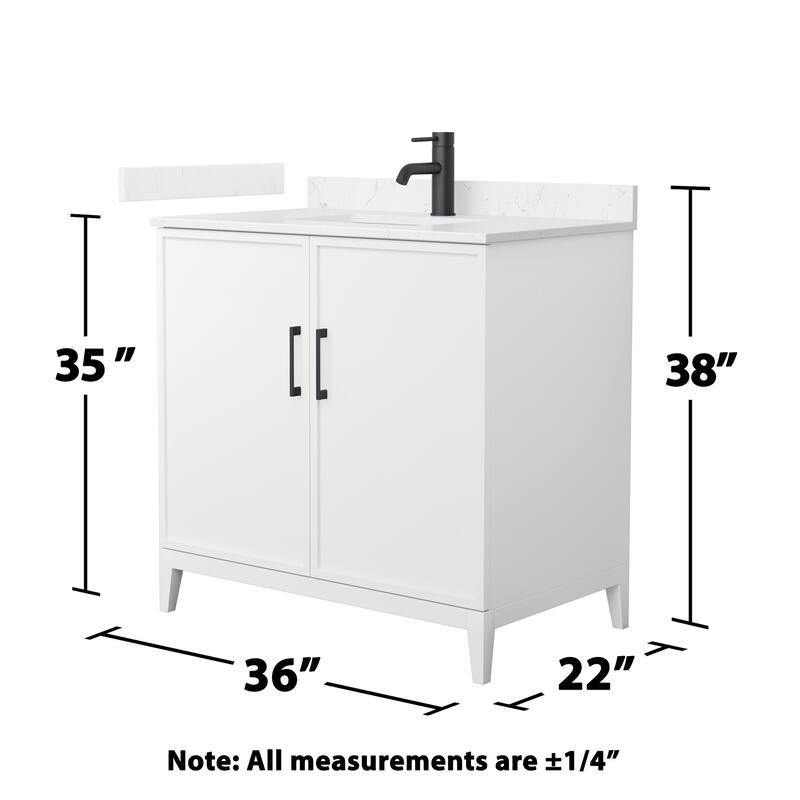 Wyndham Collection WCH717136S-VCA-UNSMXX Elan 36" Free Standing Single