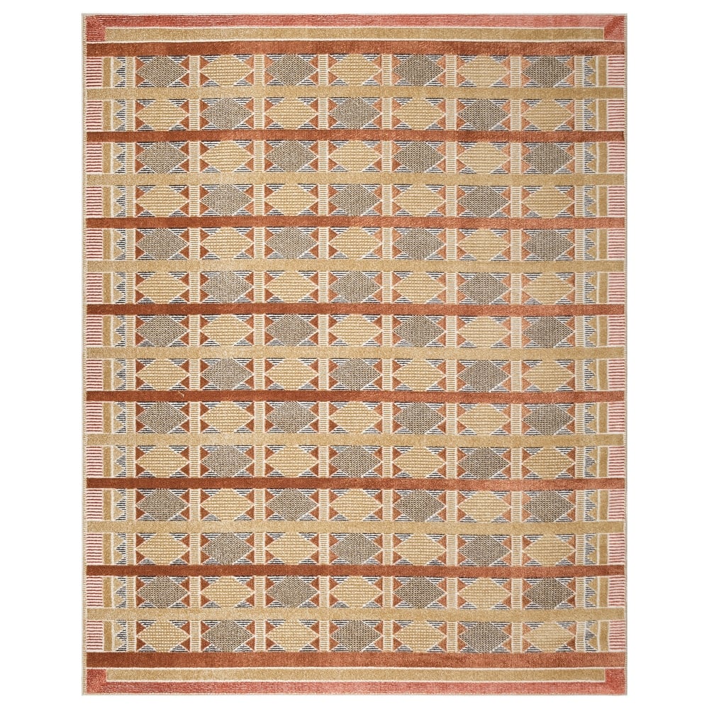Nourison Nordic Indoor only Geometric Area Rug