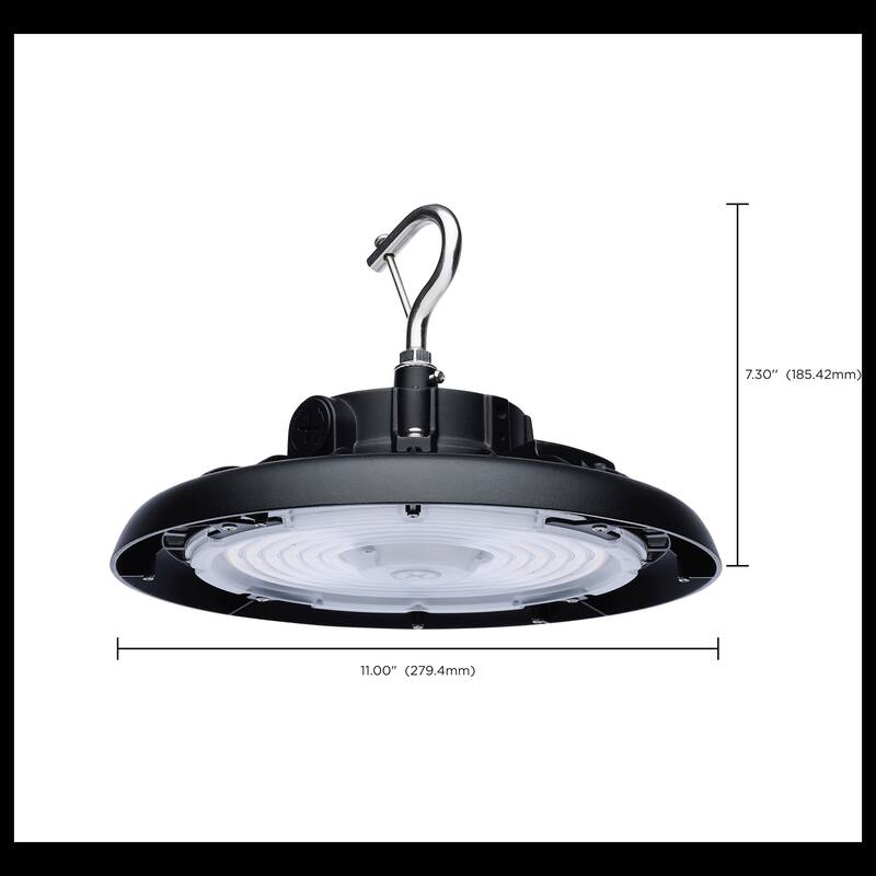 Wattage 80W/100W/120W CCT Selectable 3K/4K/5K LED UFO High Bay 120-347V
