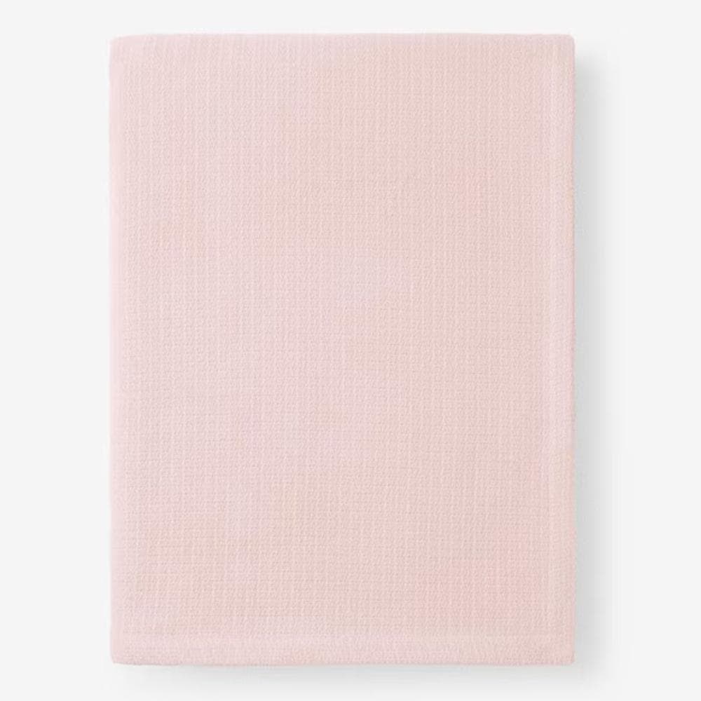 Blush cotton blanket on sale