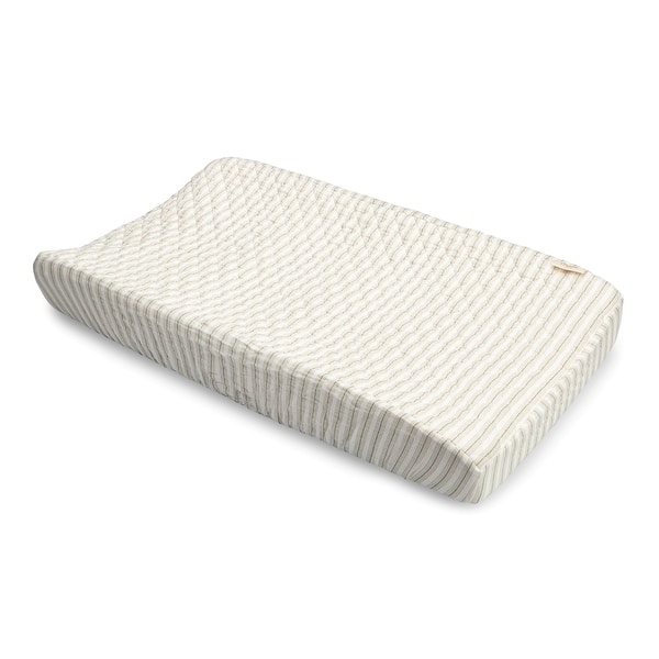 slide 2 of 7, Crane Baby Organic Cotton Change Pad Cover Stripe