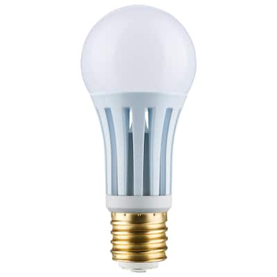 10/22/34W PS25 LED Three-Way Lamp E39d Mogul Base 2700K White Finish 120V