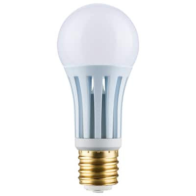10/22/34W PS25 LED Three-Way Lamp E39d Mogul Base 3000K White Finish 120V