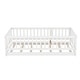 preview thumbnail 36 of 102, Montessori Floor Bed with Fence Guardrail and Removable Door Toddler Floor Wood Bed Frame for Kids Boys Girls Children's Room