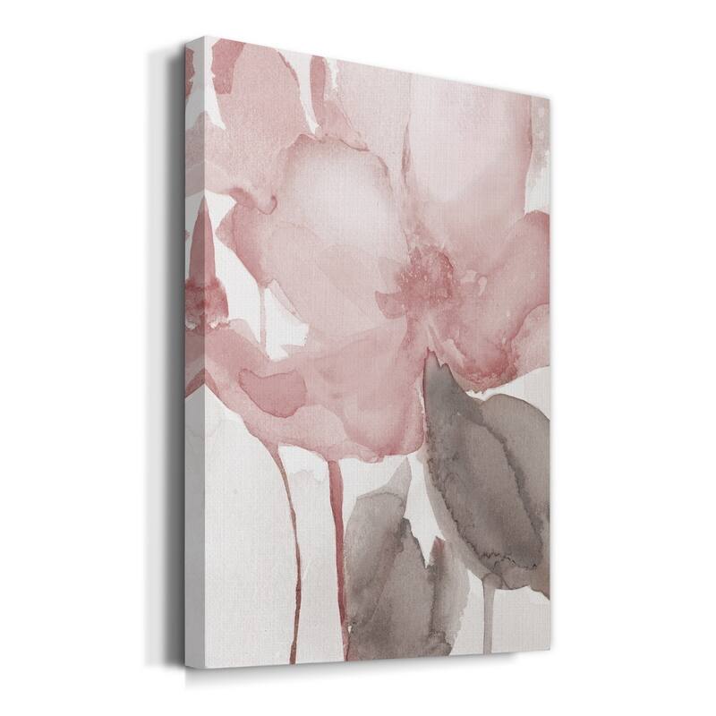 Blush Bloom II Premium Gallery Wrapped Canvas - Ready to Hang