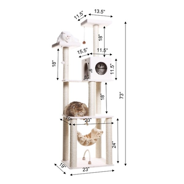 deluxe cat tree