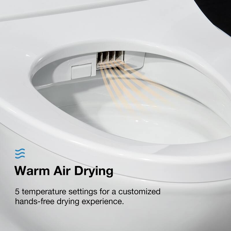 Ove Decors Wilma Bidet Toilet Built-in Tankless Elongated