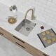 preview thumbnail 17 of 16, STYLISH 15 inches L x 18 inches W Stainless Steel Single Bowl Dualmount Kitchen Sink - 15" x 18" x 8"