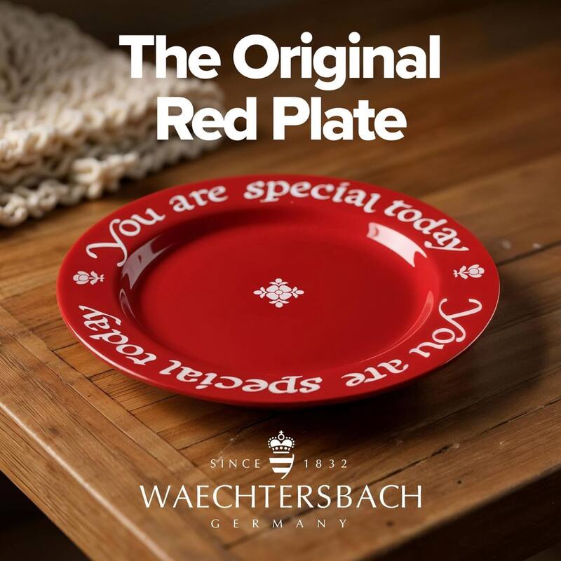 Waechtersbach You Are Special Today Plate and Mug Set - 10.63 in Platter & 12 oz Mug
