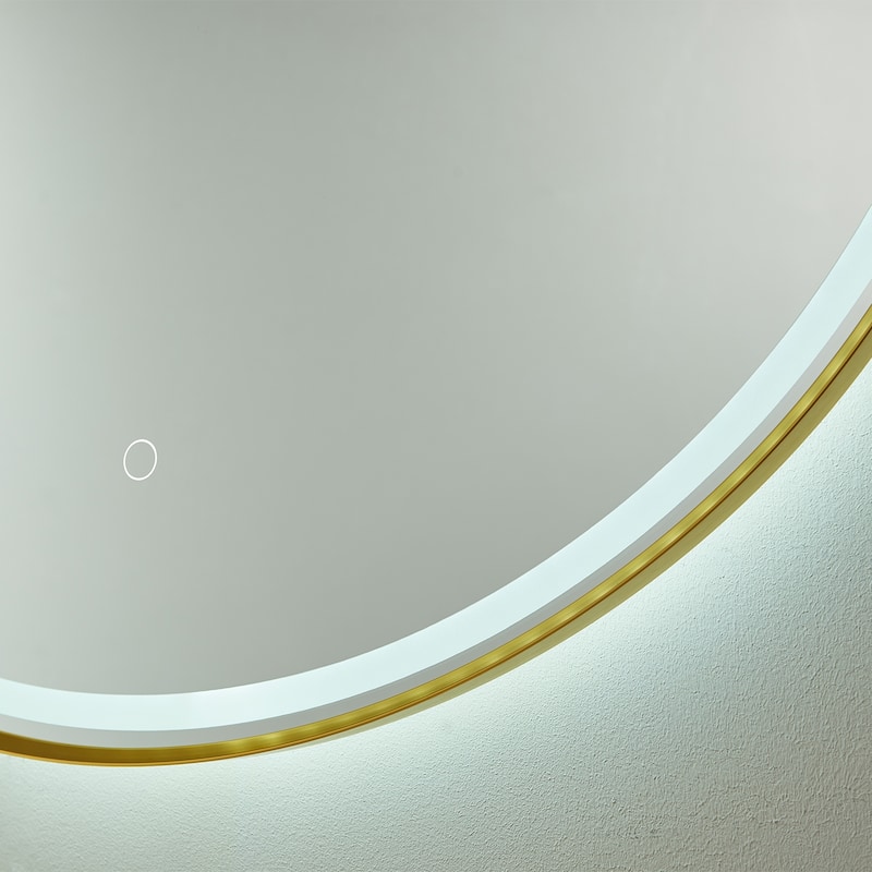 32'' Round LED Lighted Accent Bathroom/Vanity Wall Mirror