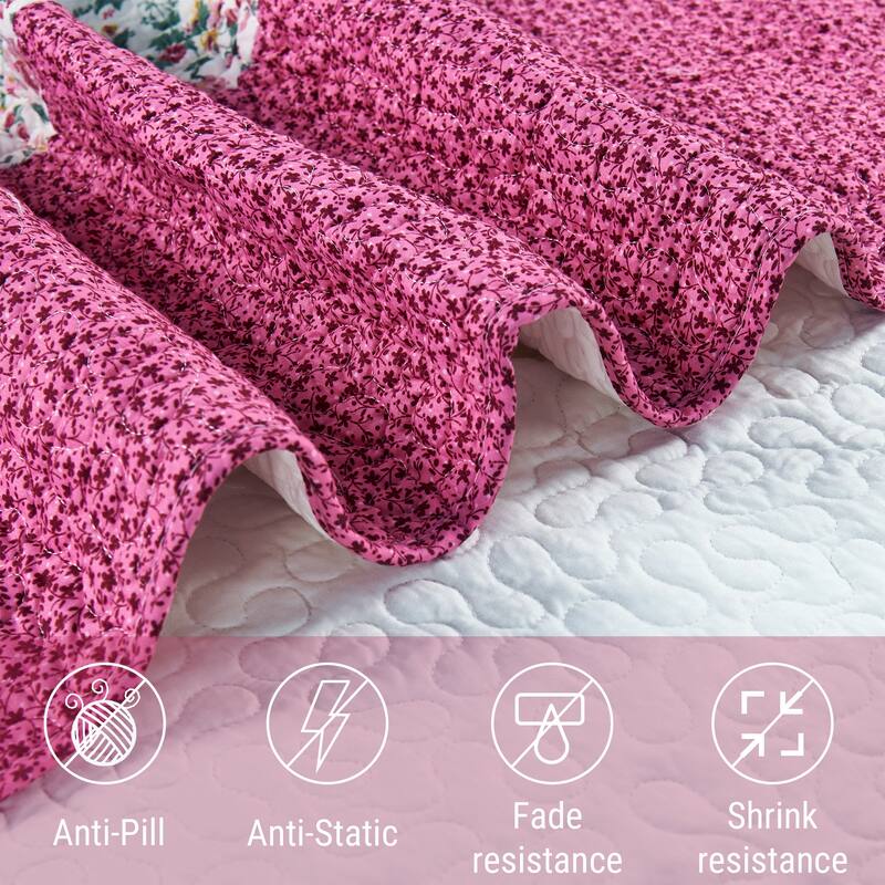 Serenta Oversized Saigon 7 Piece Bedspread Set, Queen and King