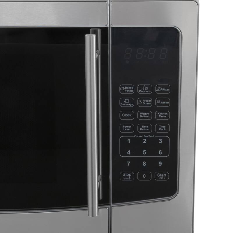 Avanti 1.1 Cubic Foot Microwave Oven, in Stainless Steel