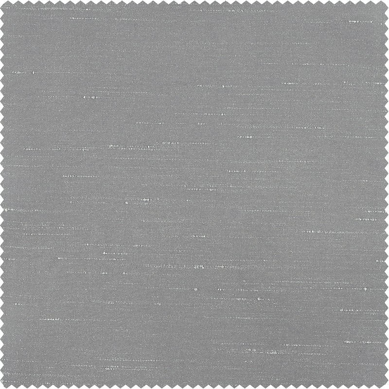 Exclusive Fabrics Solid Vintage Textured Faux Dupioni Silk Pleated Blackout Curtain (1 Panel)