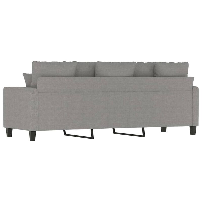 vidaXL Sofa Chair Living Room Accent Upholstered Chair with Armrest Fabric