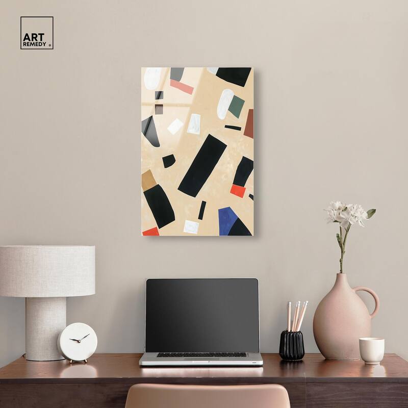 Mindscape Mosaic I Acrylic by Art Remedy, Ready to Hang