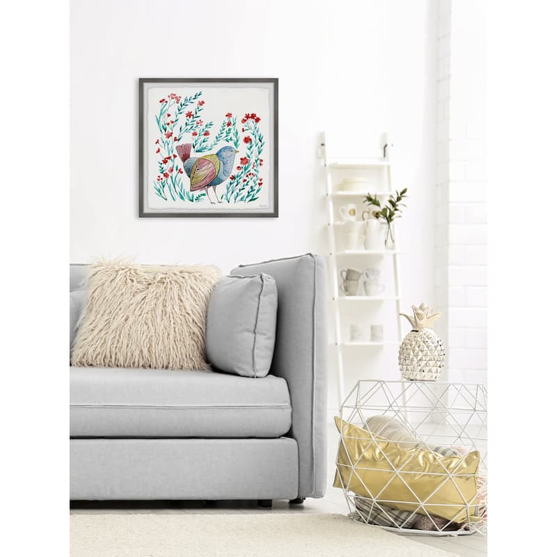 Pink Feathers Framed Print