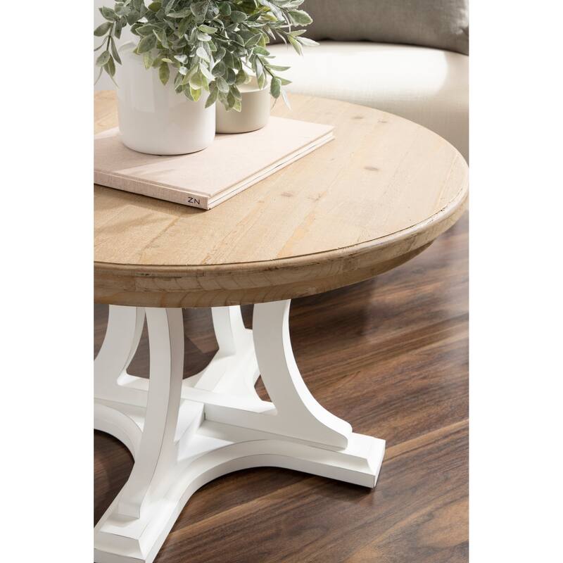 Kate and Laurel Linsley Wood Coffee Table