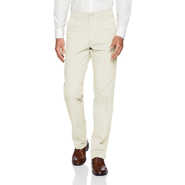 Lee Mens Chino Pants Beige Size 42x30 Stretch Comfort Straight Fit. Opens flyout.