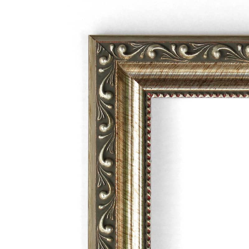 Framed Magnetic Board, Parisian Silver
