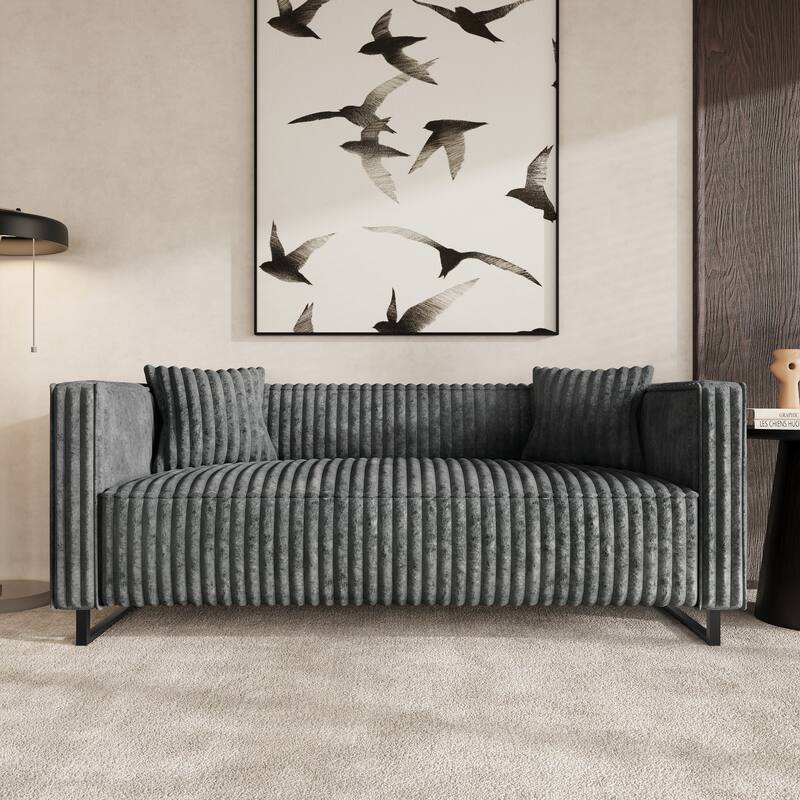 CraftPorch Mid Century Modern Upholstered Sofa