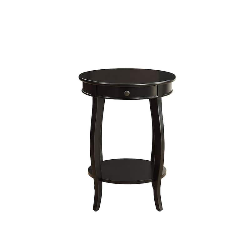 End Table, Brown - 24 H x 18 W x 18 L Inches
