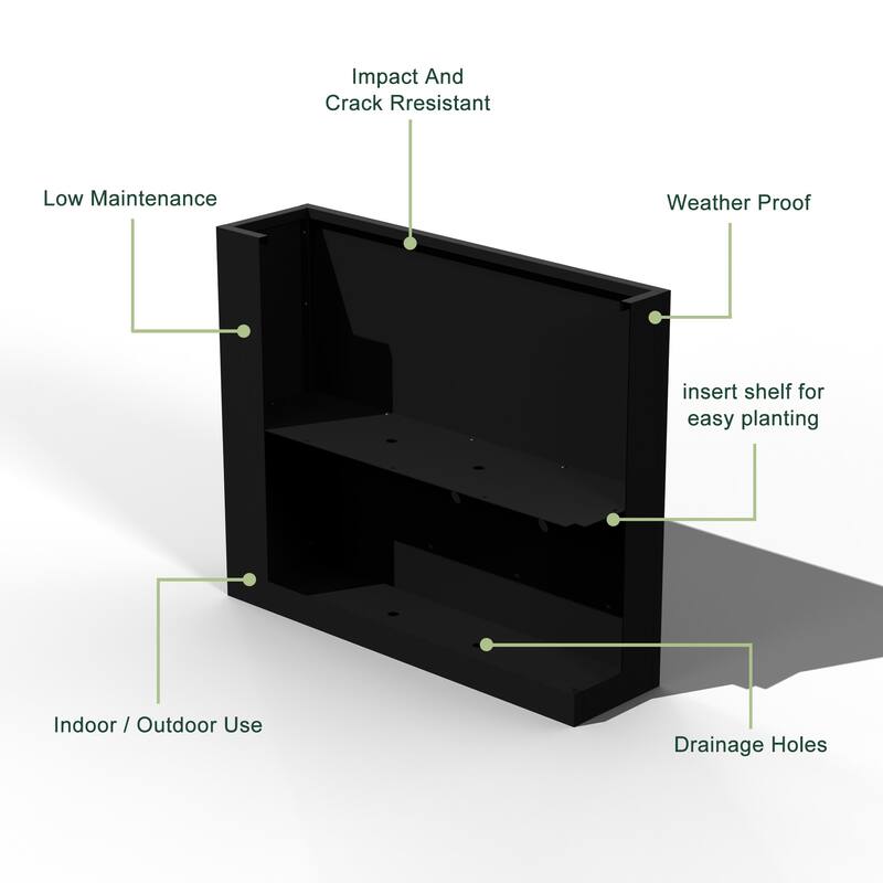 Metal Planters for Outdoor Plants Planter Box