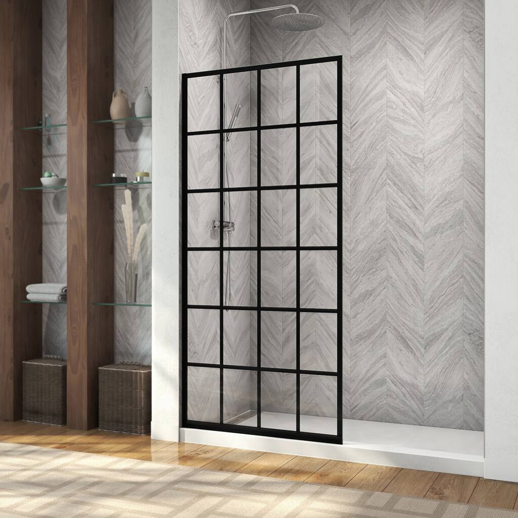 DreamLine WLDR3234721 Montego 72" High x 34" Wide Frameless Shower