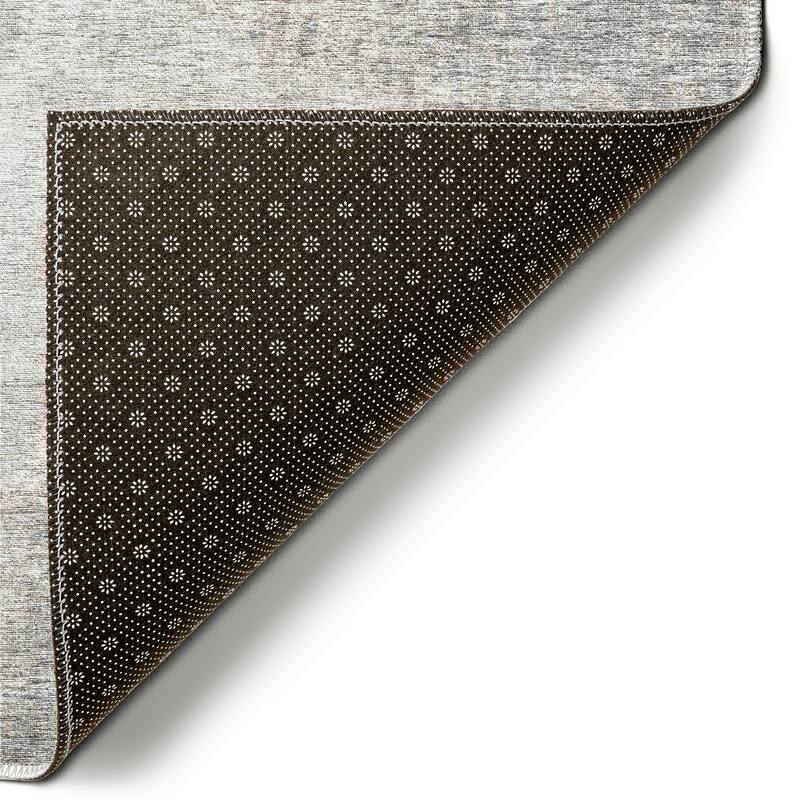 Indoor/Outdoor Rylee Modern Bordered Washable Rug