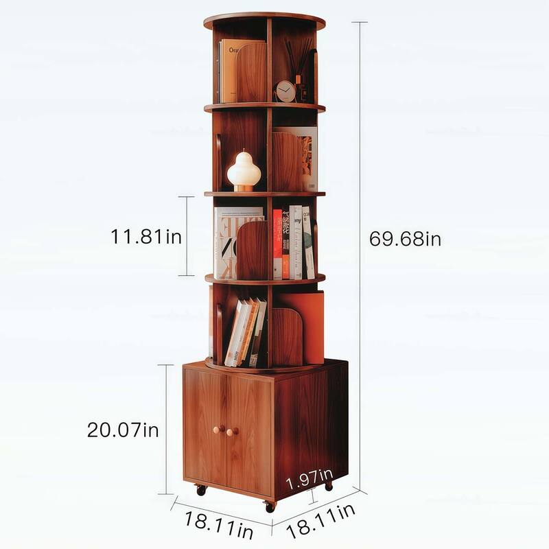 Rotating Bookshelf