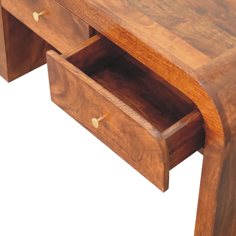 Artisan Furniture Solid Wood Darcy Chestnut Coffee Table
