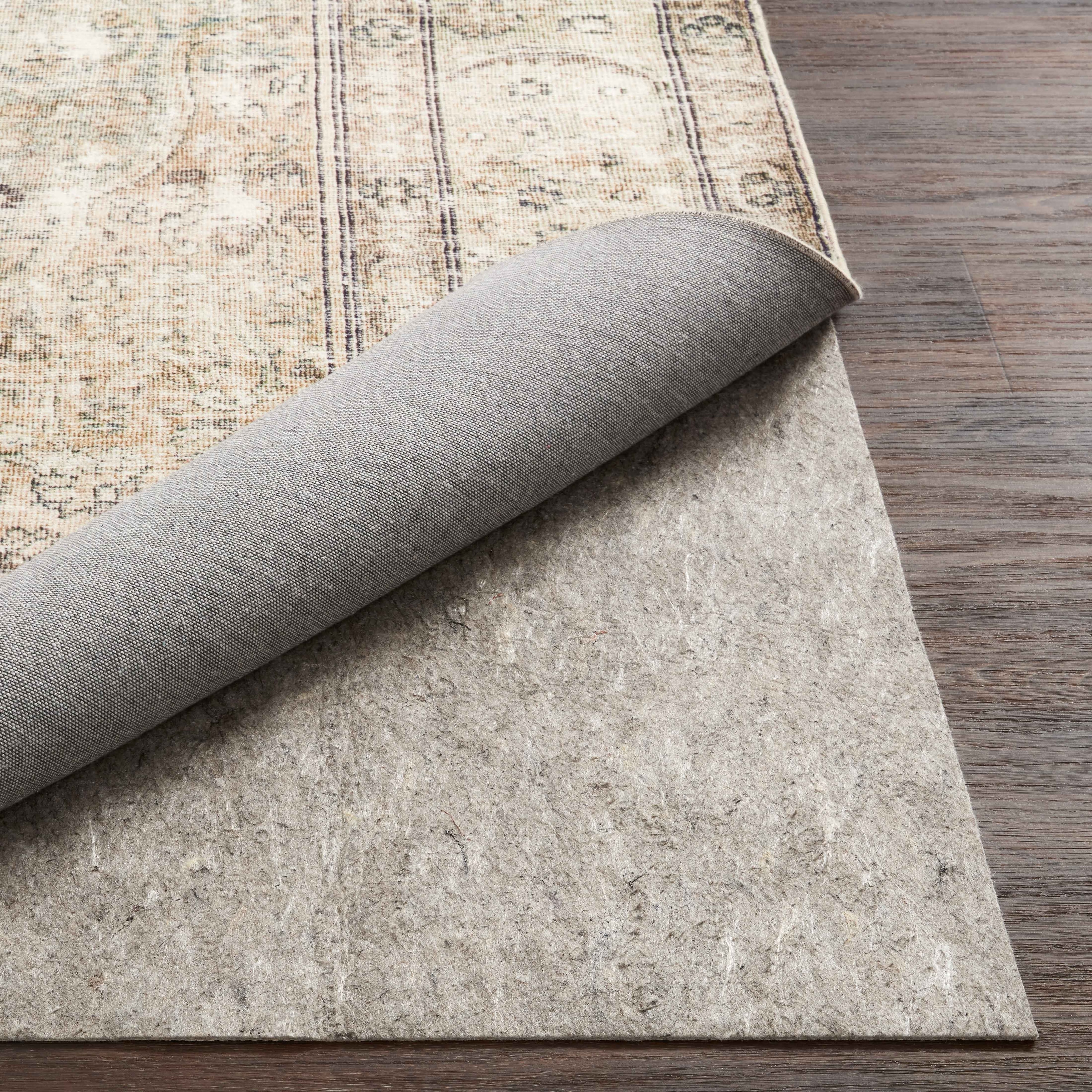 Alexander Home Thick Extra Cushioned Rug Pad - Grey