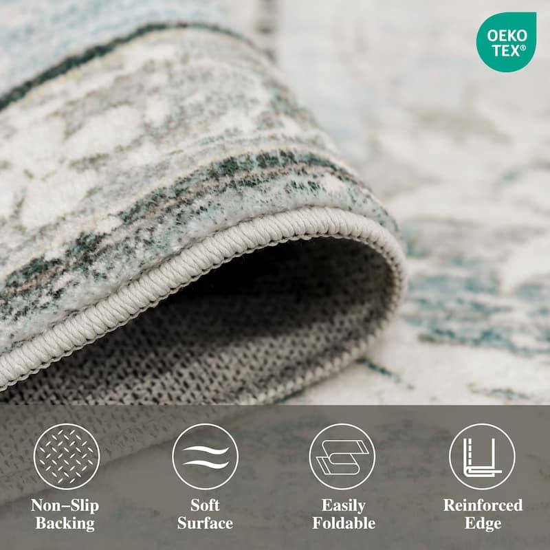 Bohemian Faux Cashmere Rug