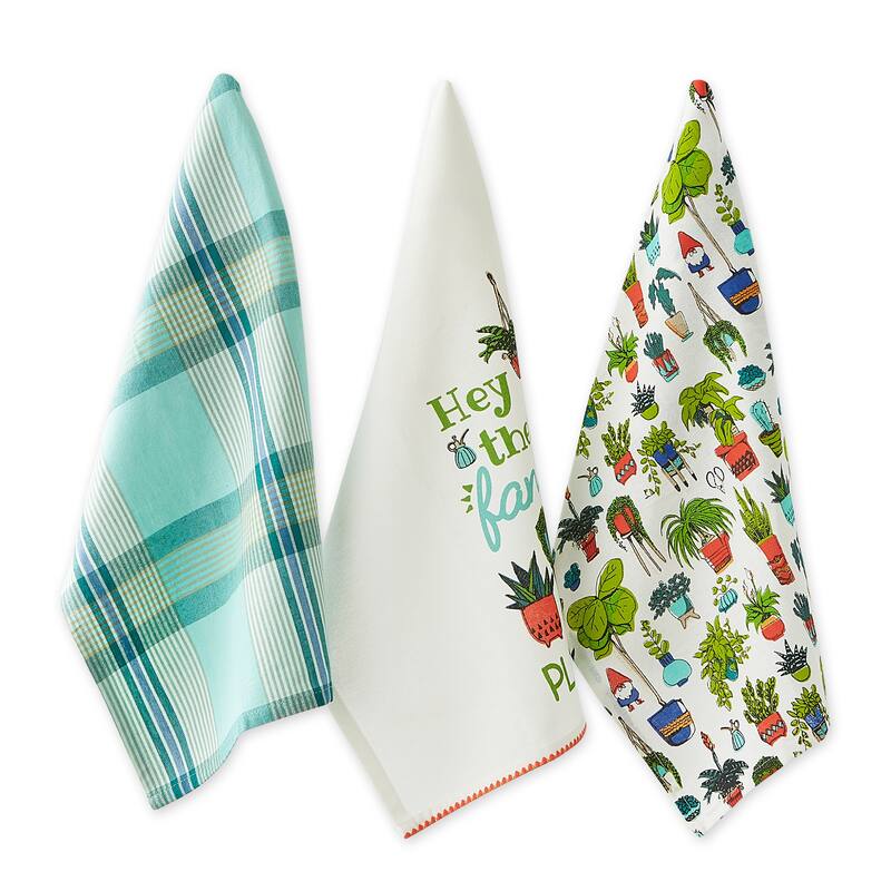 Dishtowel Sets - 18x28" - Fancy Plants
