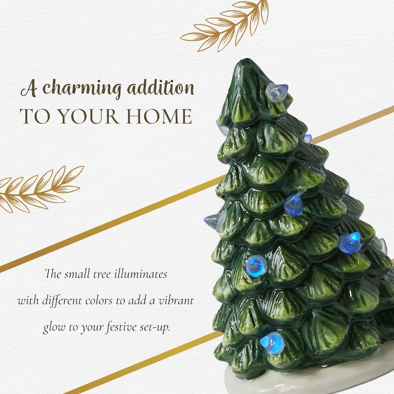 Spode Christmas Tree LED Tree Centrepiece Figurine