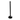 Kingston Brass Trimscape 10-Inch Rain Drop Ceiling Mount Shower Arm
